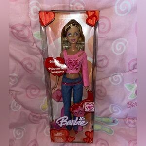 Barbie Hearts & Kisses Valentine's Day doll 2004 Mattel New In Box C4479